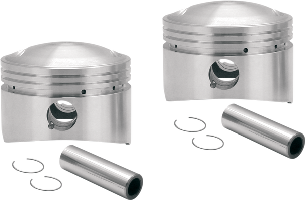 S&S Cycle Forged 3-5 8" Bore Piston Kit 1065537