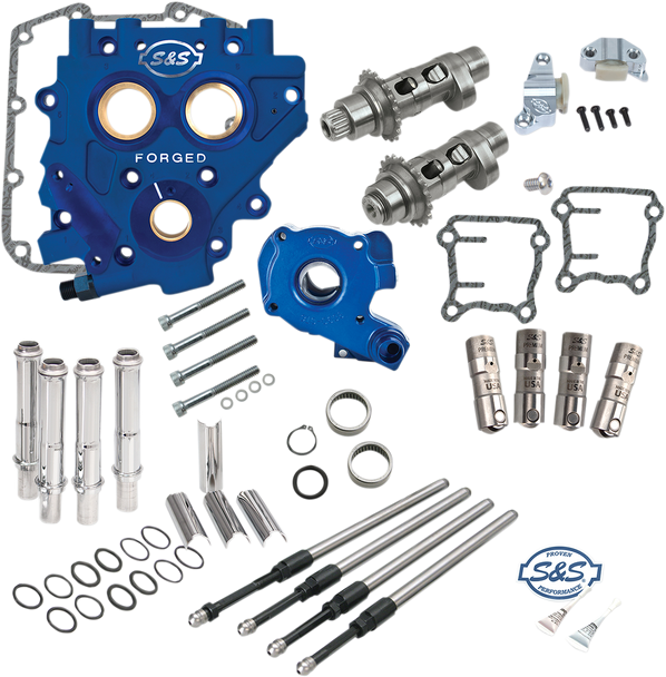 S&S Cycle 585Cez Easy Start Chain-Drive Cam Chest Kit 3300546