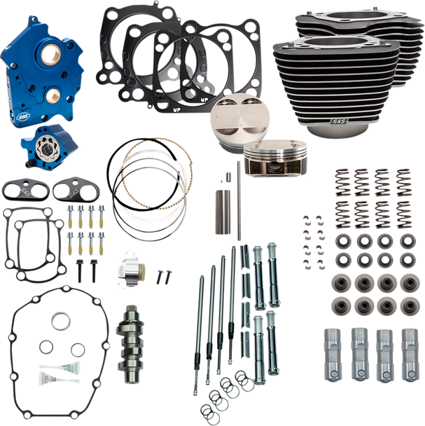 S&S Cycle 124" Power Package Engine Performance Kit 3101052B
