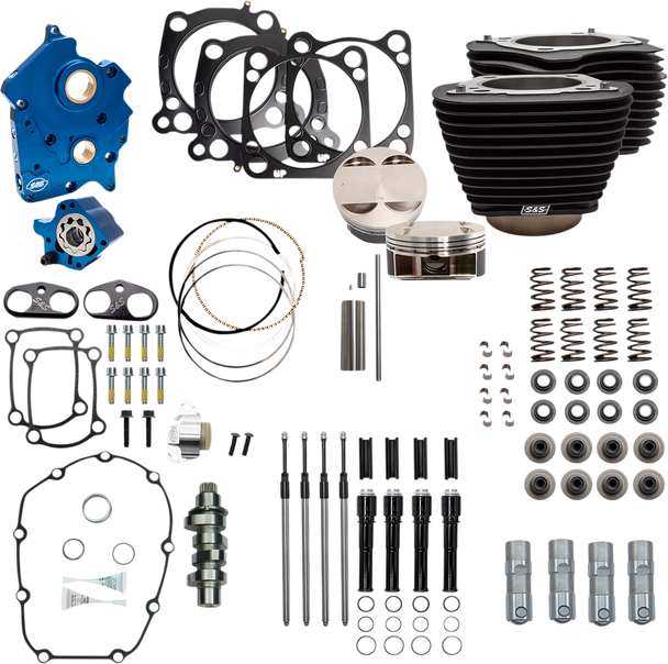 S&S Cycle 124" Power Package Engine Performance Kit 3101057B