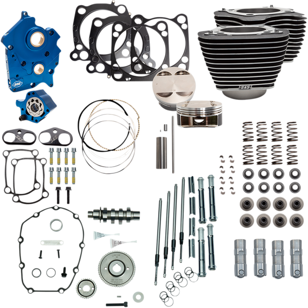 S&S Cycle 124" Power Package Engine Performance Kit 3101053A