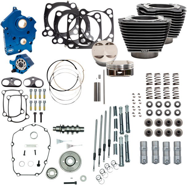 S&S Cycle 128" Power Package Engine Performance Kit 3101110A