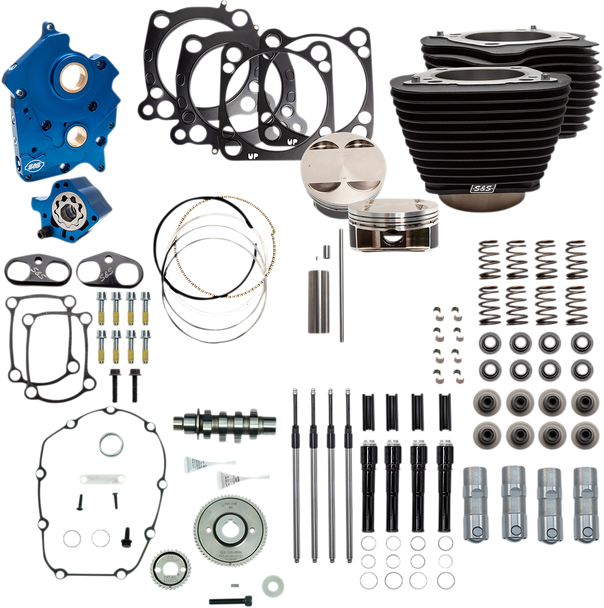 S&S Cycle 124" Power Package Engine Performance Kit 3101059A