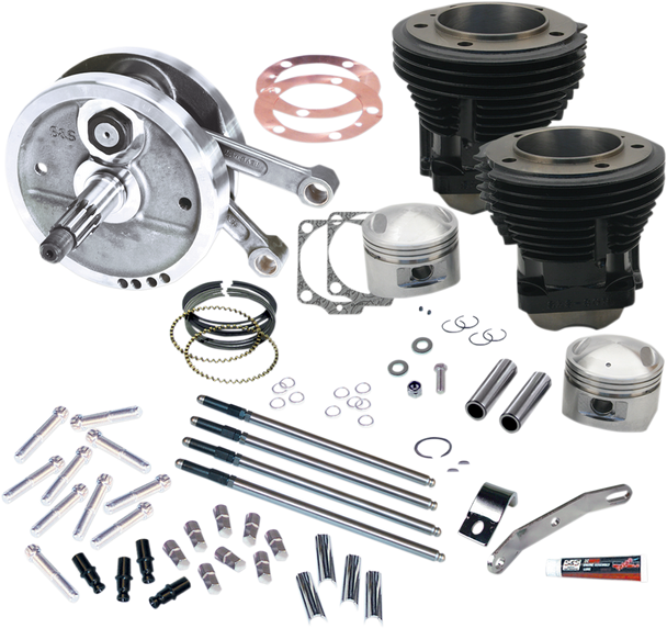 S&S Cycle Sidewinder« Big Bore Stroker Engine Performance Kit 919134