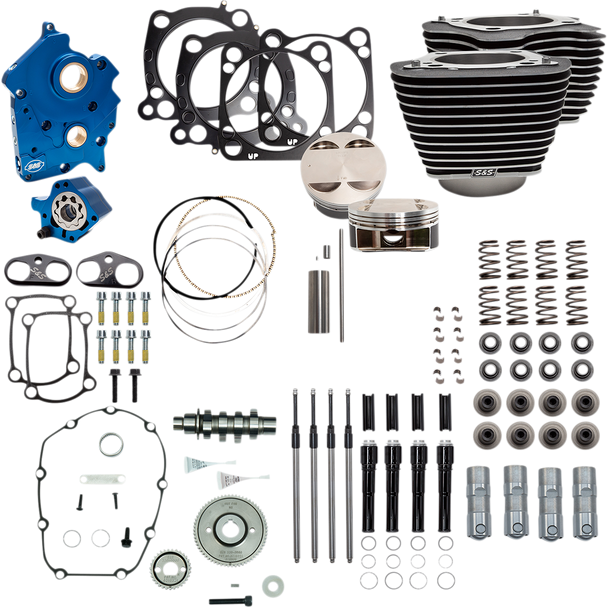 S&S Cycle 124" Power Package Engine Performance Kit 124" 3101055A