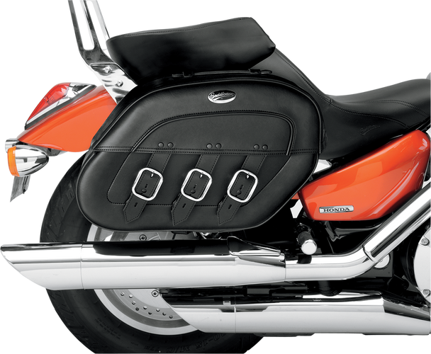 Saddlemen S4 Drifter Rigid-Mount Specific-Fit Quick-Disconnect Saddlebags For Kawasaki 35010397