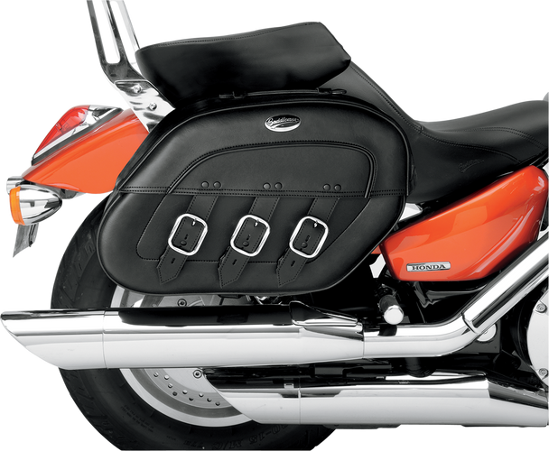 Saddlemen S4 Drifter Rigid-Mount Specific-Fit Quick-Disconnect Saddlebags For Honda 35010389