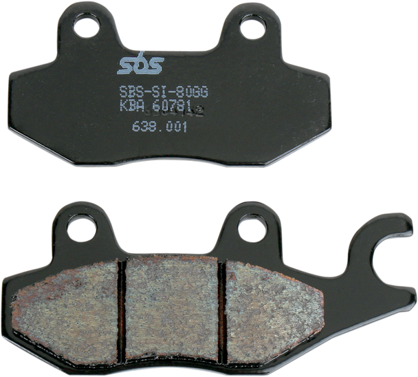 Sbs Ls Street Excel Sintered Rear Brake Pads 638Ls