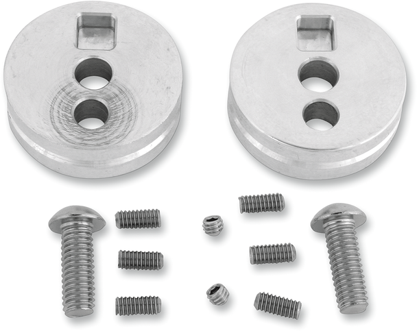 Show Chrome Turn Signal Relocation Adapters 55122T