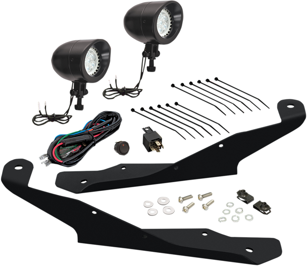 Show Chrome Black Mini Led Light Kit 41401Bk