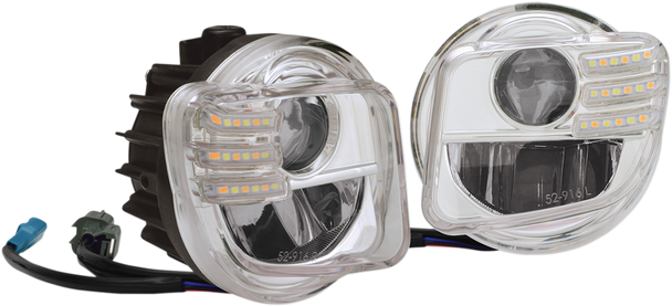 Show Chrome Tridium Led Fog Light Kit 52915A