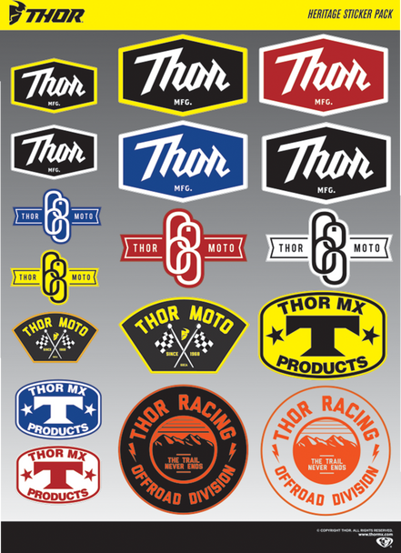 THOR Decal Sheet 4320-1572