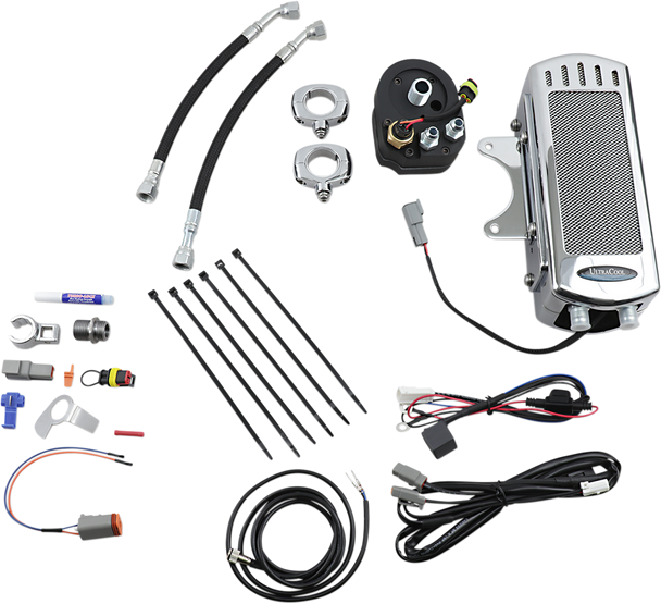 Ultracool 3.0 Side Mount Oil Cooler With Fan Kit For Flh Smt1C