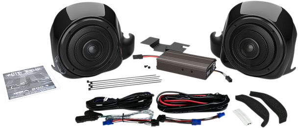 Wild Boar Audio 300 Watt Amplified Speaker Kit Wba Lc Lwr Kit