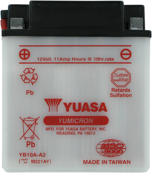 Yuasa Conventional Battery 12 V Yuam221Ay