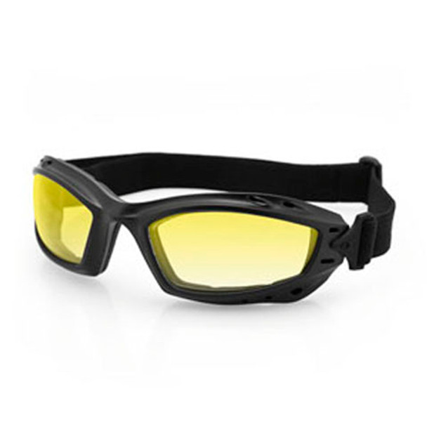 Balboa Bala Goggles Matte Blk Anti-Fog Yellow Z87 Bbal001Y