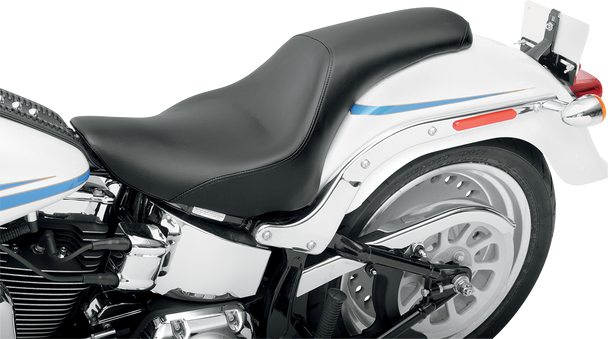 SADDLEMEN Seat - Profiler* - Black - Smooth - FLSTF '07-'17 806-12-047