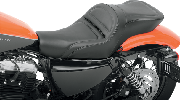 SADDLEMEN Seat - Explorer* - Without Backrest - Stitched - Black - XL '04-'22 807-11-029