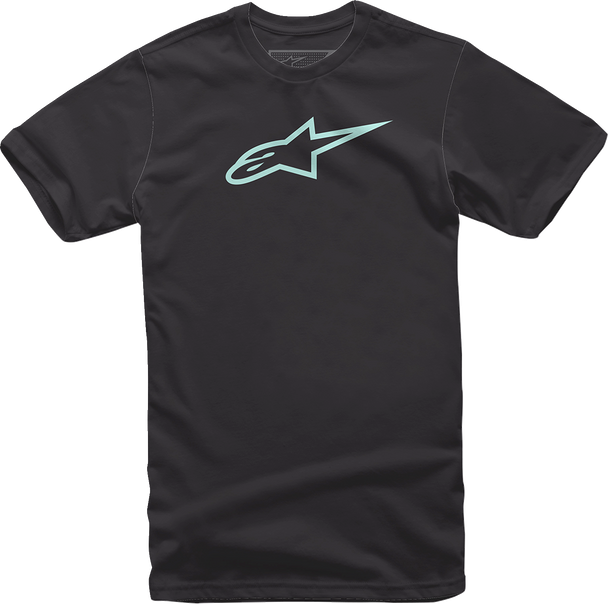 Alpinestars Ageless T-Shirt - Black/Mint, 2XL - Comfortable 100% Cotton Graphic Tee