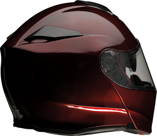 Z1R Solaris 2.0 Modular Helmet - Wine - 2XL by Z1R, Part Number 0101-17531