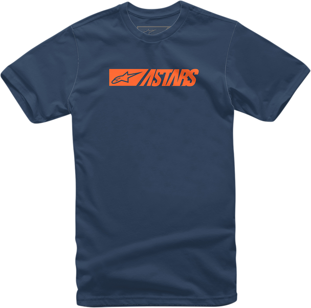 Alpinestars Reblaze T-Shirt - Navy, Size XL - Comfortable 100% Cotton Classic Fit