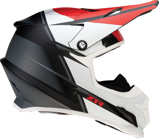 Z1R Rise Snow Helmet Cambio XL by Z1R * Red, Black & White with Open Flow Design