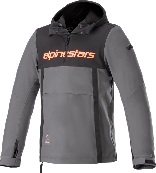 Alpinestars Sherpa Jacket Black/Gray Large 4208123-1134-L for Motorcycle Riding