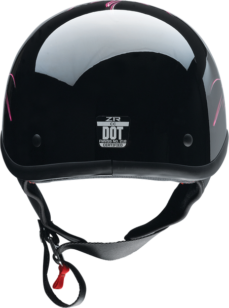 Z1R CC Beanie Helmet Hellfire Pink 3XL - Injection-Molded Polycarbonate Shell with D-Ring Closure