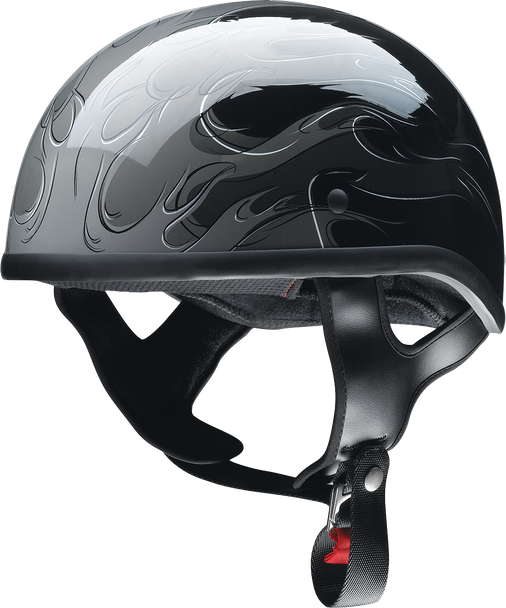 Z1R CC Beanie Helmet Hellfire Gray 3XL * Injection-Molded Polycarbonate Shell and D-Ring Closure System