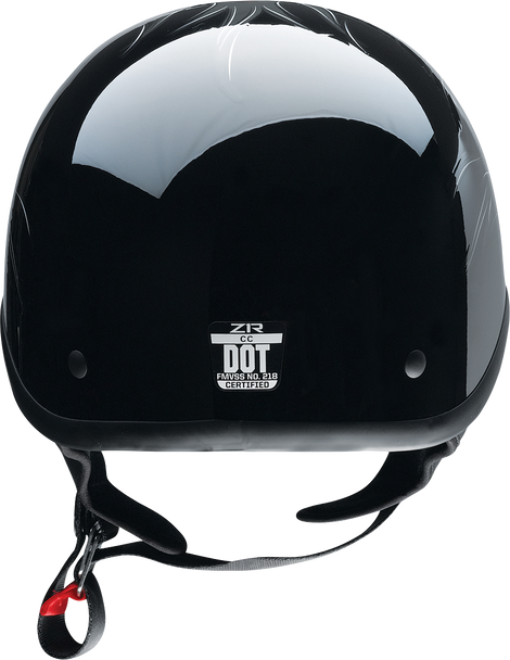 Z1R CC Beanie Helmet Hellfire Gray 3XL * Injection-Molded Polycarbonate Shell and D-Ring Closure System