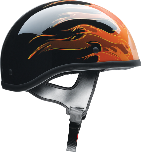 Z1R CC Beanie Helmet - Hellfire Orange, Small by Z1R Part 0103-1346