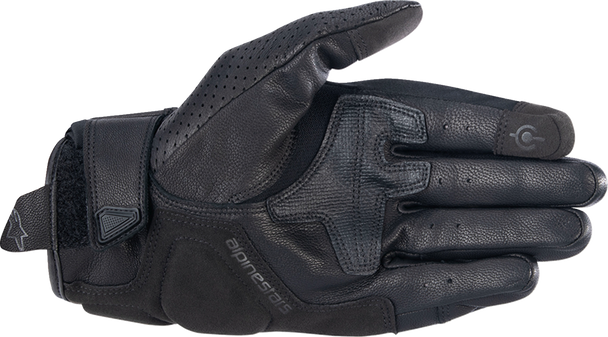 Alpinestars Celer V3 Leather Road Riding Gloves - Black/White, Small (Part #3567024-12-S)