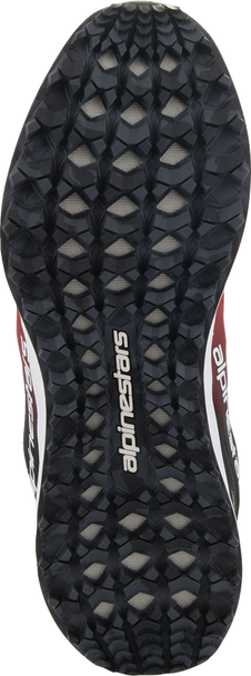Alpinestars Meta Road V2 Shoes - Red/Black/White, US 8 (Part Number 2654524-312-8)