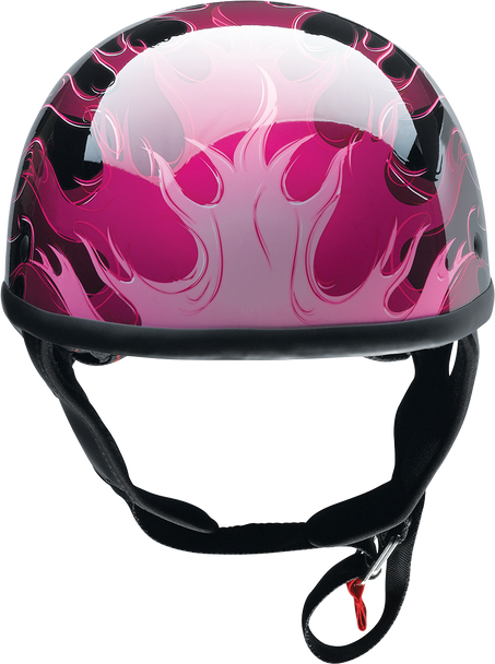 Z1R CC Beanie Helmet Hellfire Pink XL 0103-1400 for Motorcycle Safety and Comfort