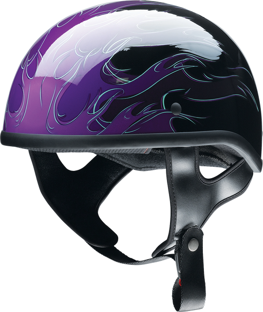 Z1R CC Beanie Helmet - Hellfire Purple, Small - Injection-Molded Polycarbonate Shell with D-Ring Closure
