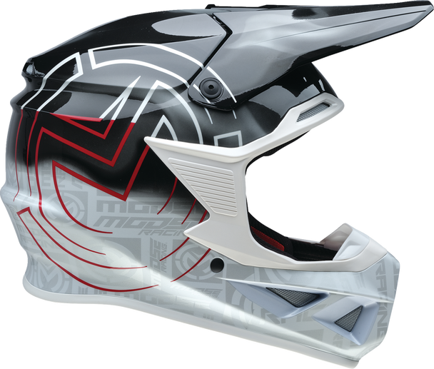 Moose Offroad F.I. 2.0 Helmet - Deceit MIPS? Black/White/Red Medium (Part No. 0110-7991)