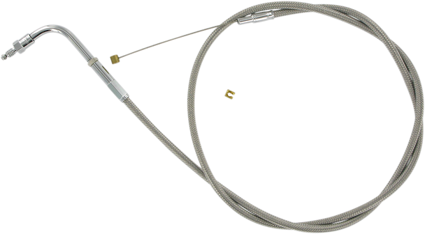 BARNETT Stainless Steel Throttle Cable for '76-'80 Models (Part No. 102-30-30901-06)