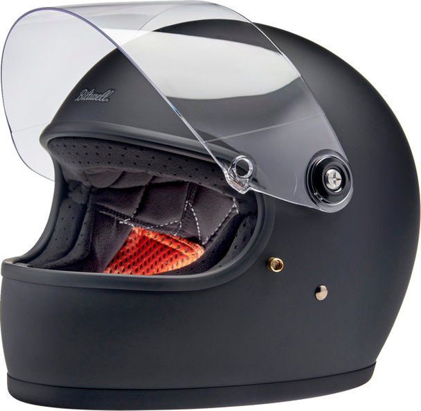 BILTWELL Gringo S Helmet - Flat Black - XS (Part #1003-201-501)