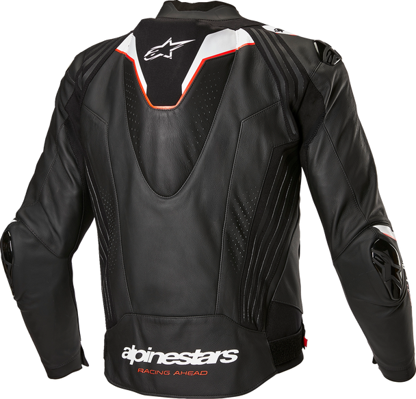 Alpinestars Missile v3 Ignition Leather Jacket - Black/White US 50 / EU 60 | Motorsport Racing Gear