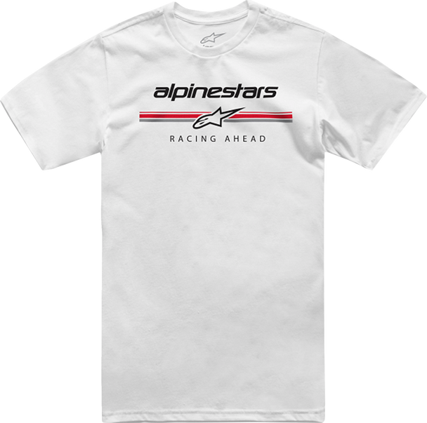 Alpinestars Betteryet T-Shirt White 2XL - Comfortable Cotton-Poly Blend with Logo Graphic
