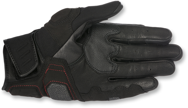Alpinestars Highlands Gloves - Black, Size XL - Durable Full-Grain Leather Racing Gloves