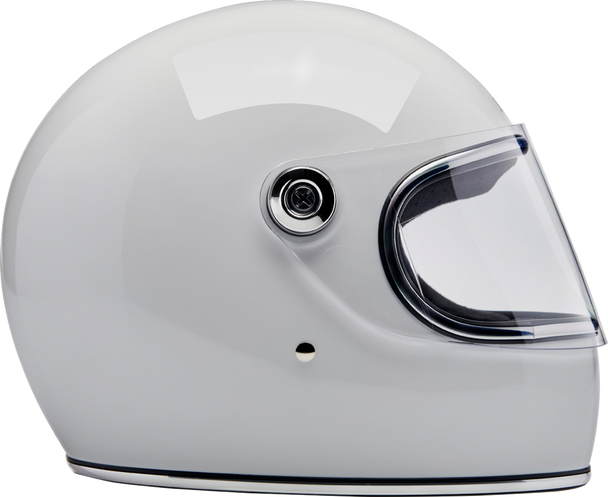 BILTWELL Gringo S Helmet - Gloss White Small (Part No. 1003-104-502)