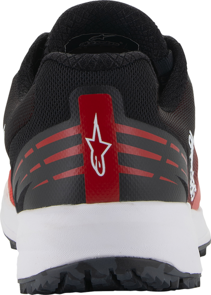 Alpinestars Meta Road V2 Shoes - Red/Black/White, US 9.5 - Durable Lightweight Performance Footwear