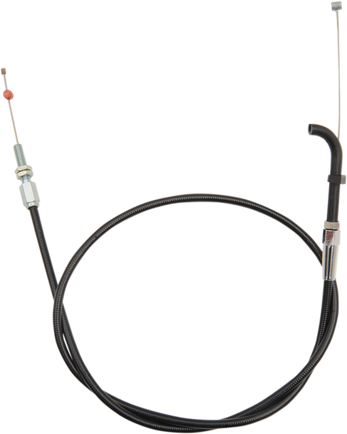 BARNETT Black Vinyl Throttle Cable for Victory - 6 Inch Extension - Fits '13 Judge 101-85-30014-06