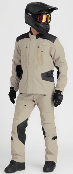 THOR Range Jacket - Sand - 2XL with Waterproof and Breathable Features (Part No. 2920-0853)