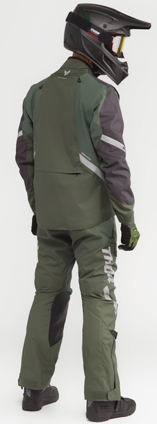 THOR Terrain Over-the-Boot Pants - Army/Charcoal, US Size 40 - Part #2901-12155