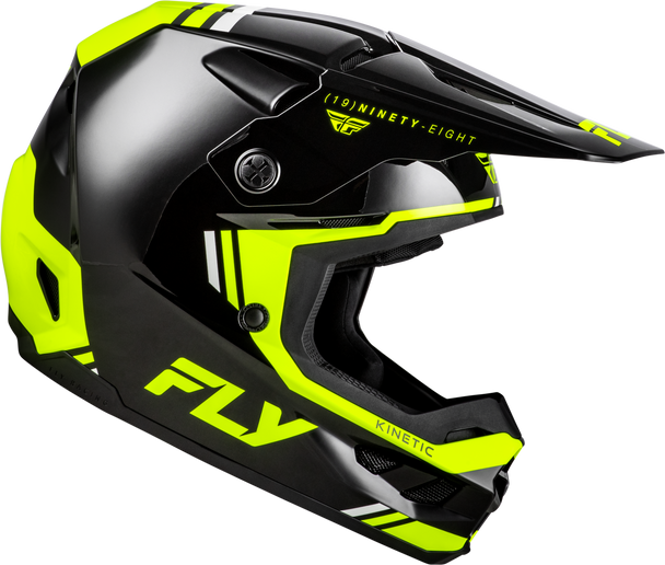 Kinetic Verdict Helmet Black/Hi Vis/Grey Lg