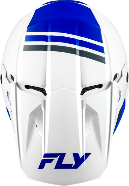 Kinetic Verdict Helmet White/Blue/Grey Xl