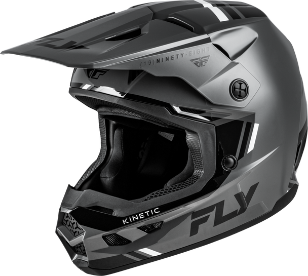 Kinetic Verdict Helmet Grey/Black/White Md