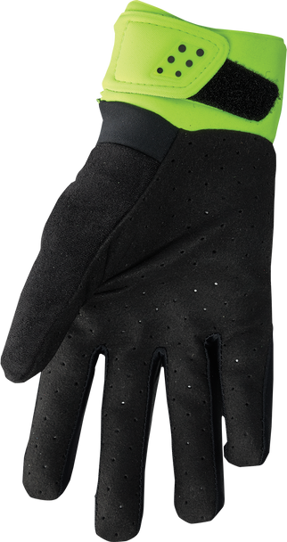 THOR Spectrum Cold Weather Gloves - Acid/Black, Small - Part Number 3330-7244
